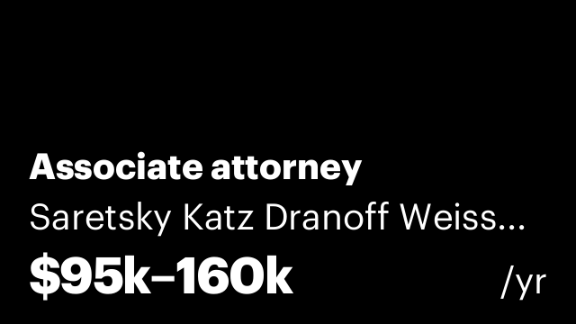 Associate attorney