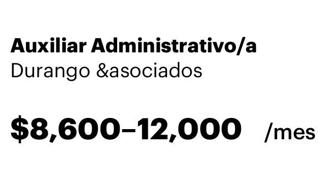 Auxiliar Administrativo/a