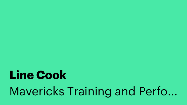 Line Cook