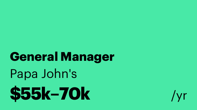 General Manager