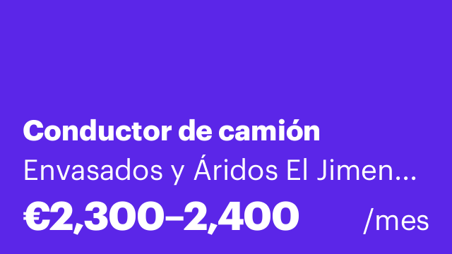 Conductor de camión