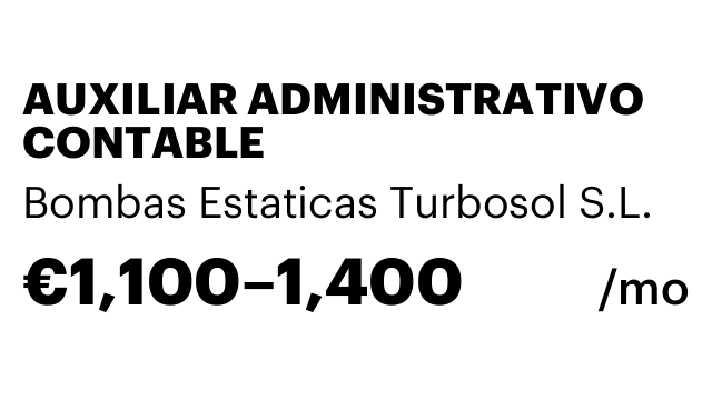 AUXILIAR ADMINISTRATIVO CONTABLE