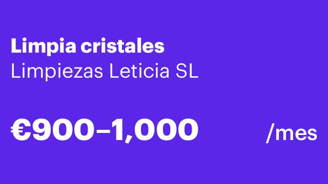 Limpia cristales