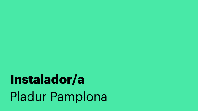 Instalador/a