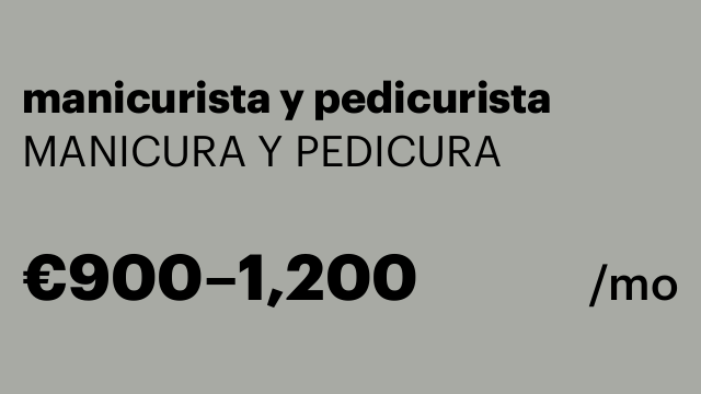 manicurista y pedicurista