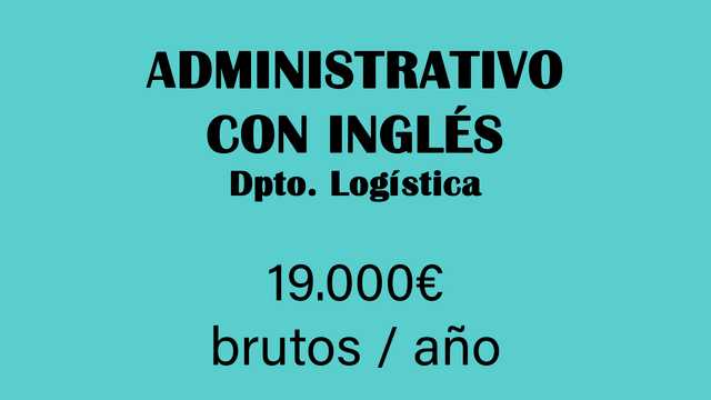 Administrativo/a Logística