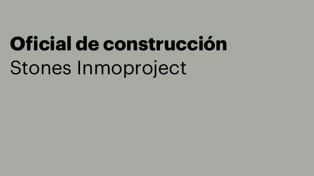 Oficial de construcción