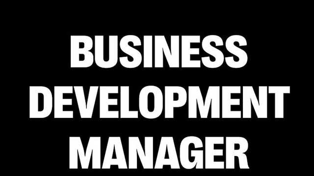 Business Development Manager