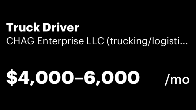 Truck Driver