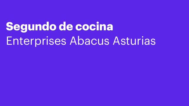 Segundo de cocina
