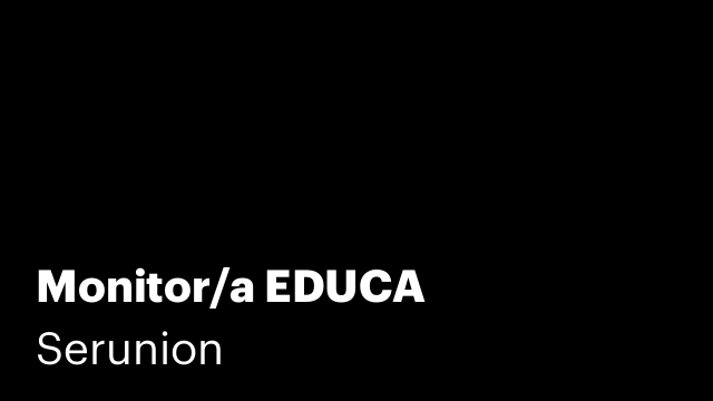 Monitor/a EDUCA