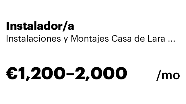 Instalador/a