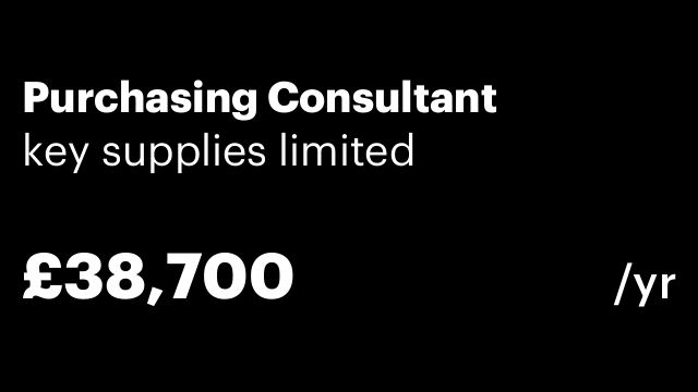 Purchasing Consultant