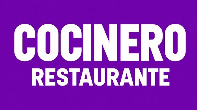 Cocinero/a Restaurante