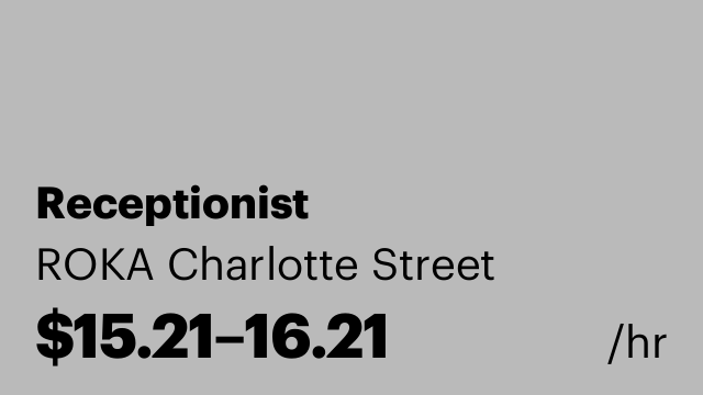 Receptionist