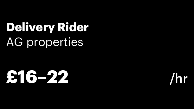 Delivery Rider