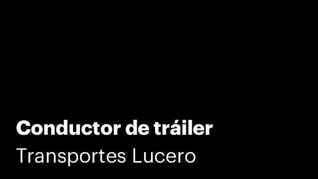 Conductor de tráiler