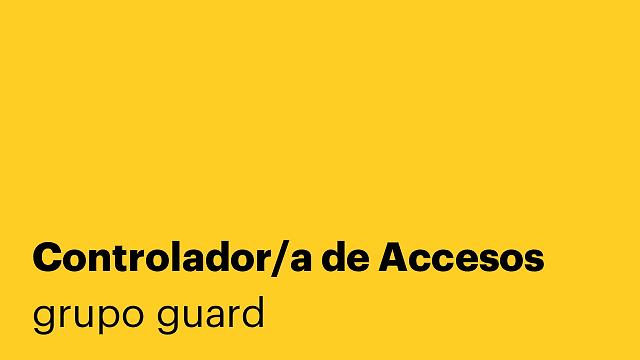 Controlador/a de Accesos