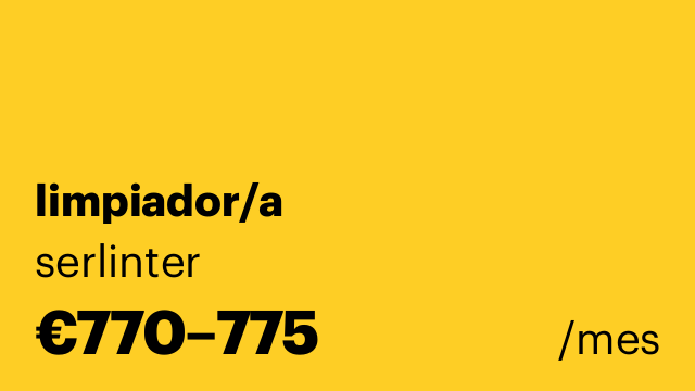 limpiador/a