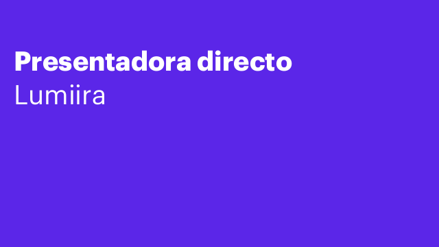 Presentadora directo