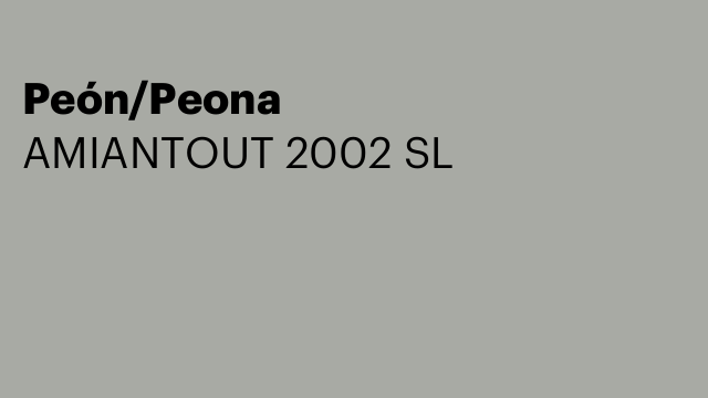 Peón/Peona