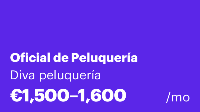 Oficial de Peluquería