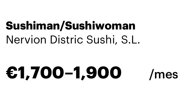 Sushiman/Sushiwoman
