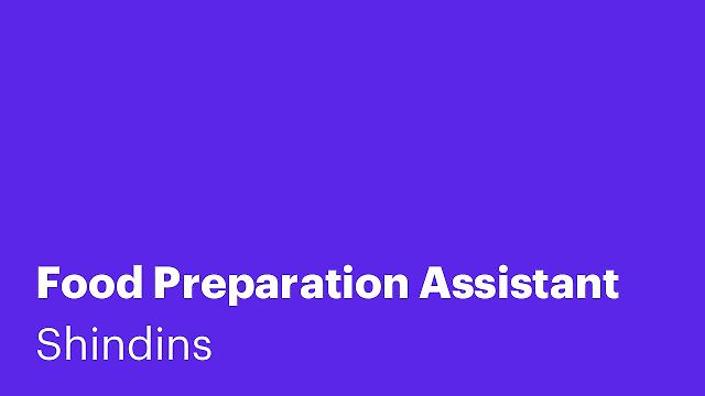 Food Preparation Assistant