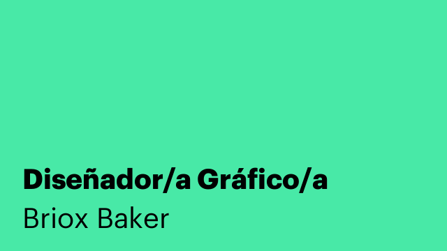 Diseñador/a Gráfico/a