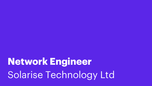 Network Engineer