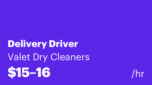 Delivery Driver