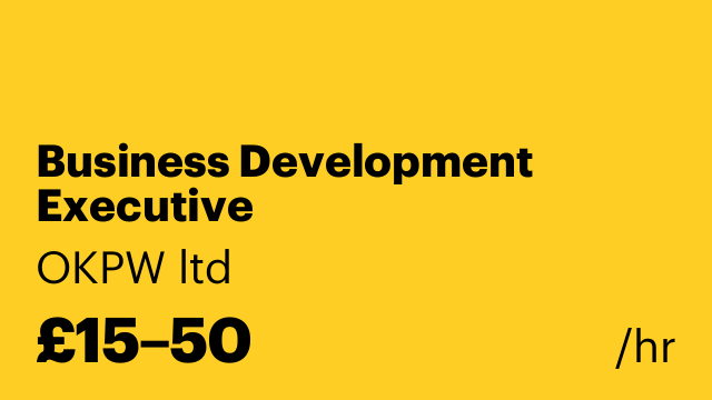 Business Development Executive