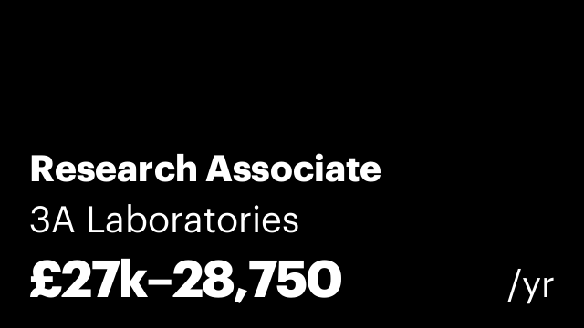 Research Associate