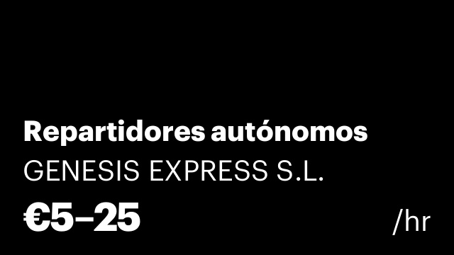 Repartidores autónomos