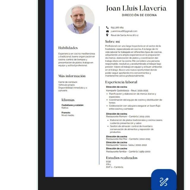 Candidate avatar