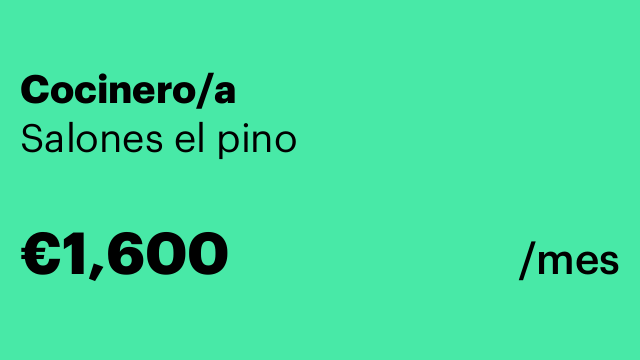 Cocinero/a