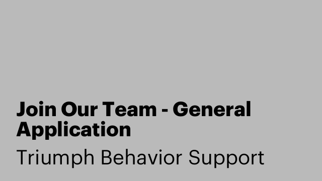 Join Our Team - General Application 
