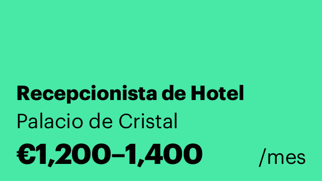 Recepcionista de Hotel
