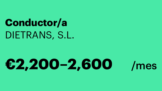 Conductor/a