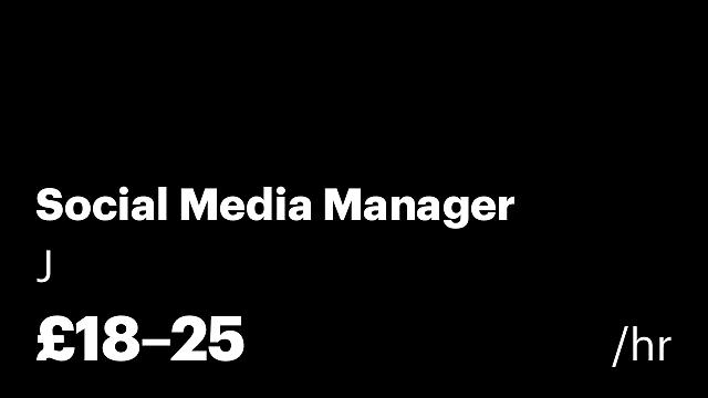 Social Media Manager
