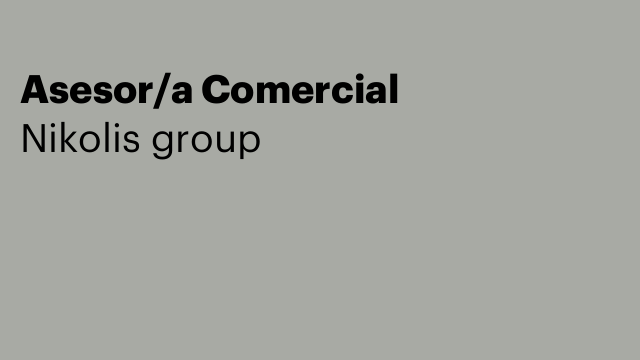 Asesor/a Comercial