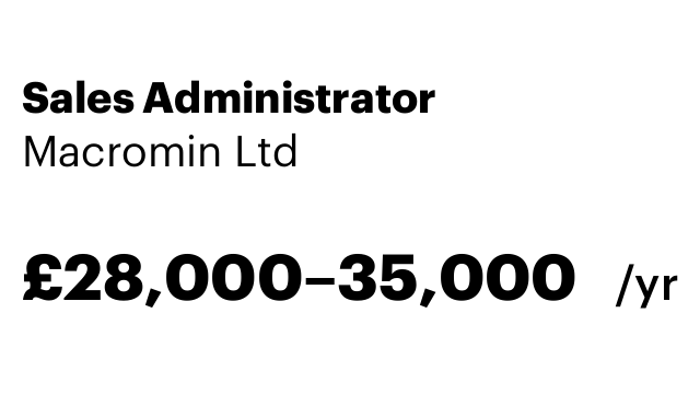 Sales Administrator