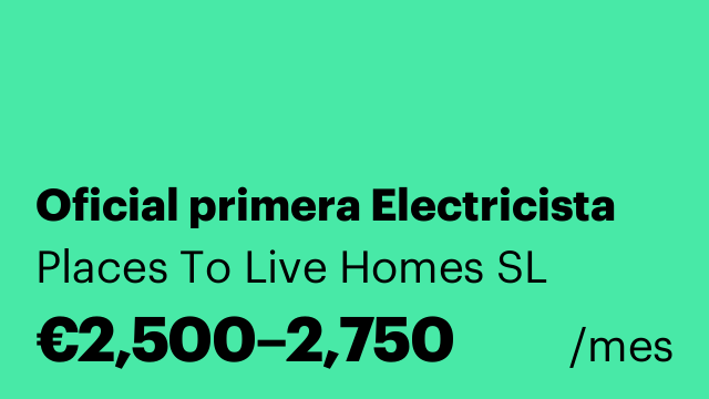 Oficial primera Electricista
