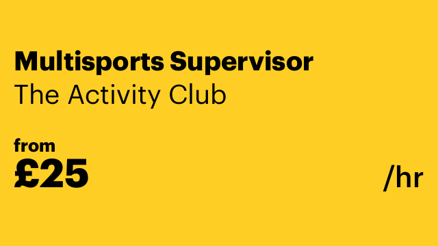 Multisports Supervisor