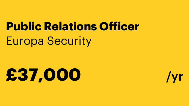 Public Relations Officer