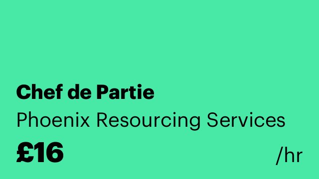 Chef de Partie