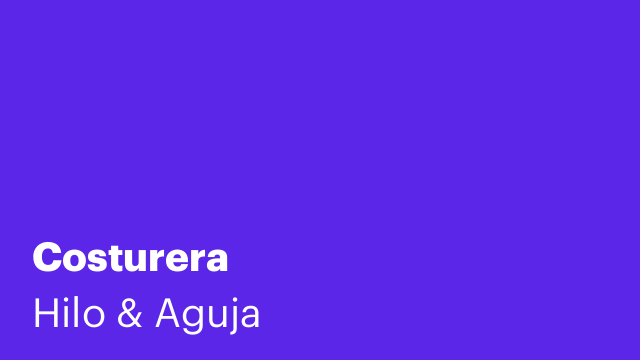 Costurera