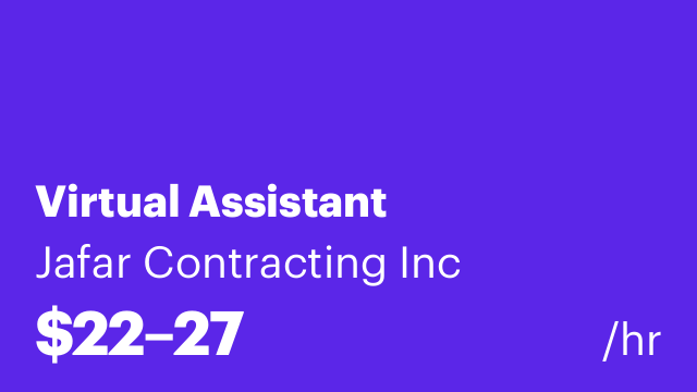 Virtual Assistant