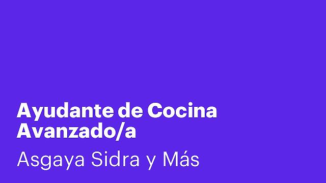 Ayudante de Cocina Avanzado/a