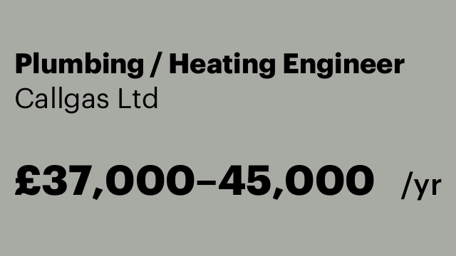 Plumbing / Heating Engineer